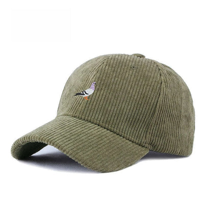 All-Season Pigeon Embroidered Baseball Cap