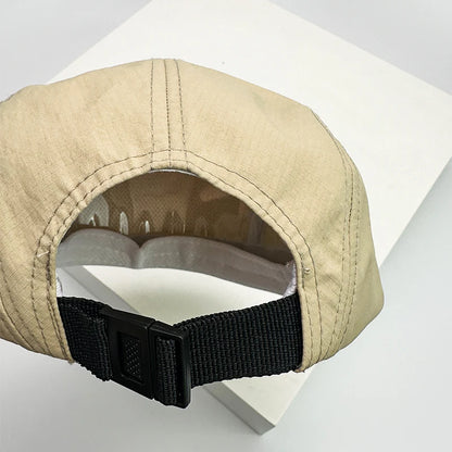 Quick Dry Solid Retro Snapback Cap