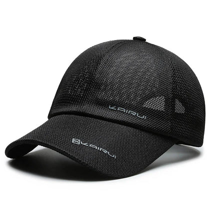 Breathable Mesh Camo Snapback Baseball Cap