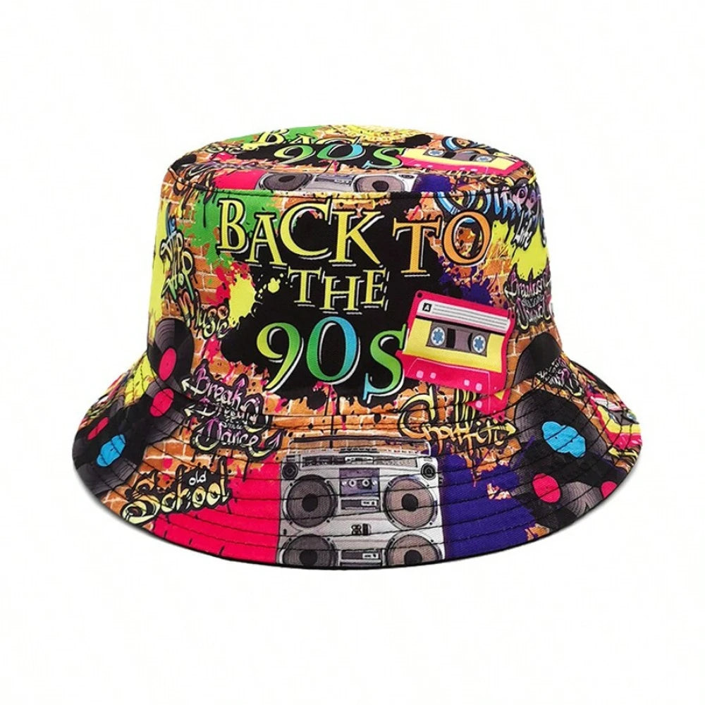 Ramen Print Outdoor Bucket Hat