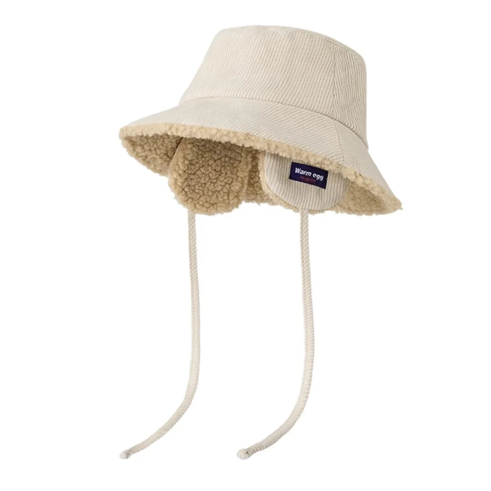 Winter Soft Plush Bucket Hat