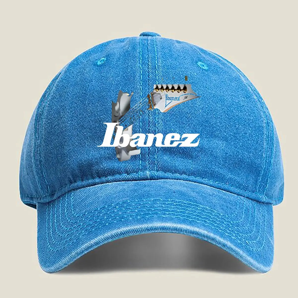 Ibanez Guitar Washed Baseball Cap