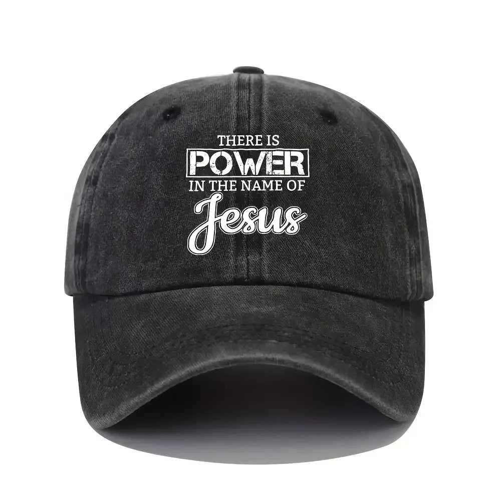 There Is Power In Jesus Baseball Cap