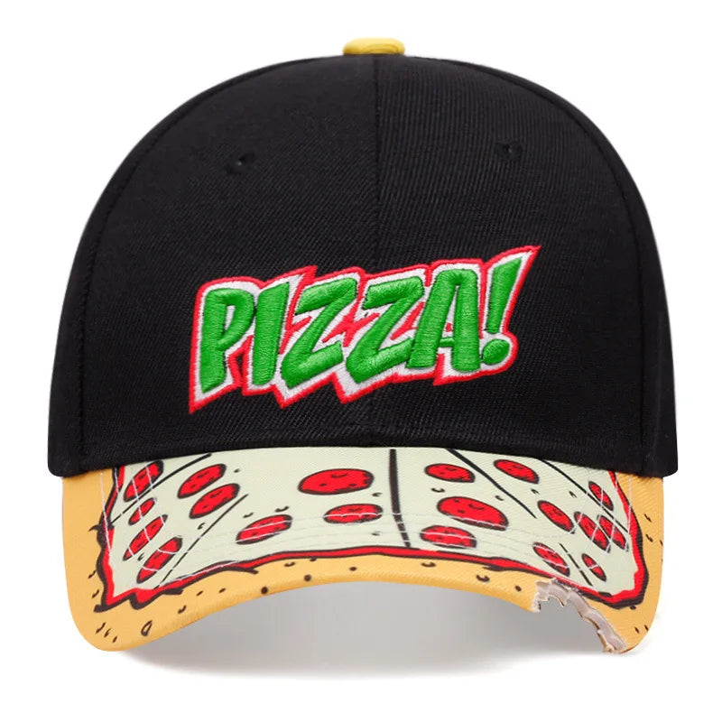 Fashion Cartoon Embroidery Bent Brim Baseball Cap