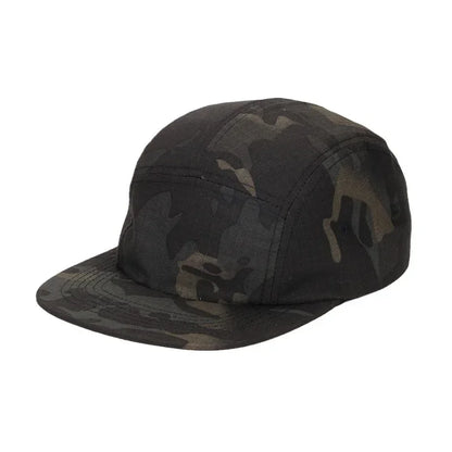 Camouflage Panel Snapback Baseball Hat