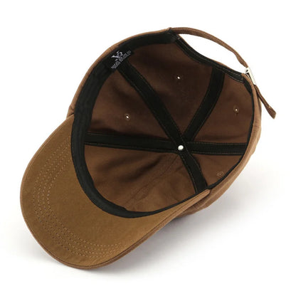Retro Letter Embroidery Baseball Cap