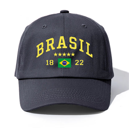 Brasil Print Baseball Cap