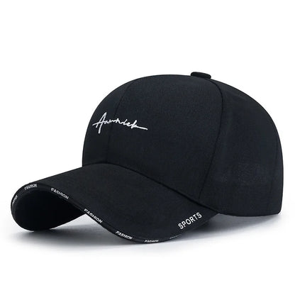 Unisex Letter Embroidered Casual Baseball Cap