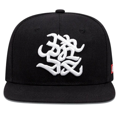 Unisex Embroidery Snapback Baseball Cap