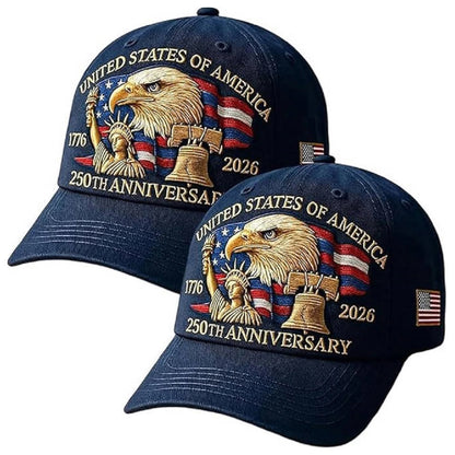 Eagle Print Baseball Cap