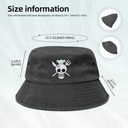 Sanji One Piece Travel Outdoor Bucket Hat