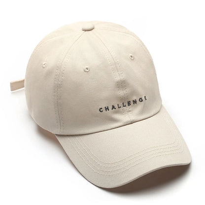 Challenge Letter Trucker Baseball Cap