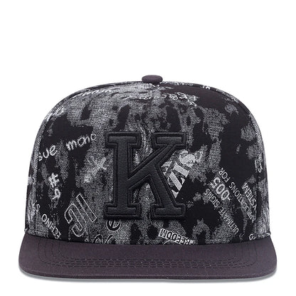Unisex Letter Embroidered Hip Hop Baseball Cap