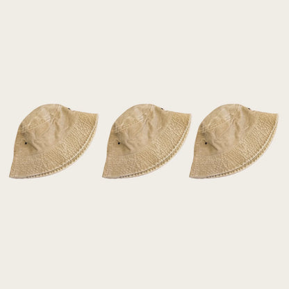 Retro Washed Breathable Fisherman Bucket Hat