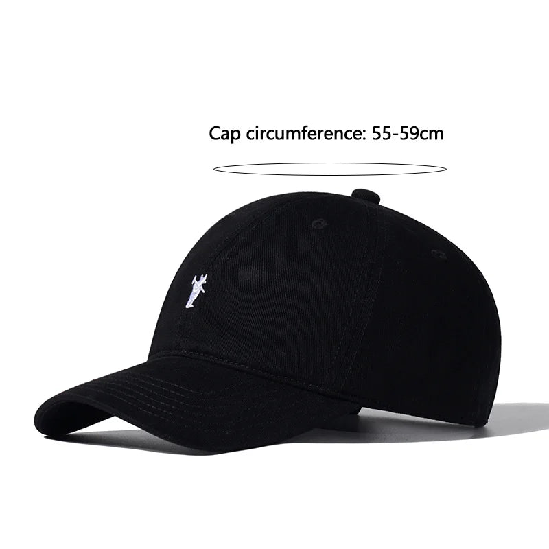 Unisex Simple Farmer Embroidery Cotton Baseball Cap