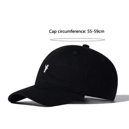 Unisex Simple Farmer Embroidery Cotton Baseball Cap
