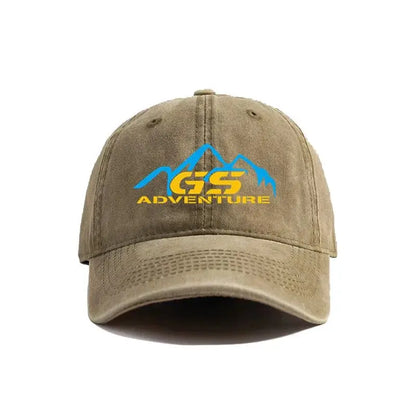 GS Adventure Distressed Retro Outdoor Baseball Cap