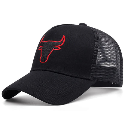 Ox Head 3D Printing Mesh Trucker Baseball Cap