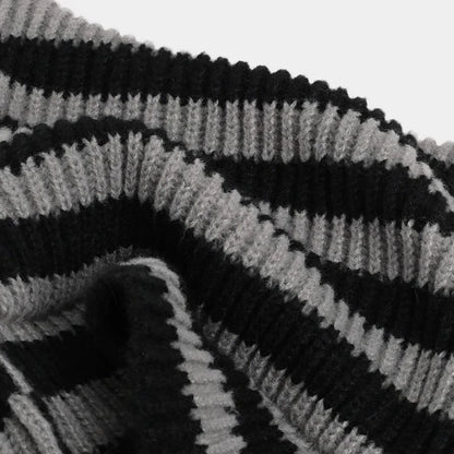 Little Devil Striped Cat Ear Bucket Hat