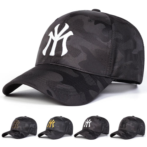 Unisex MY Letter Embroidery Baseball Caps