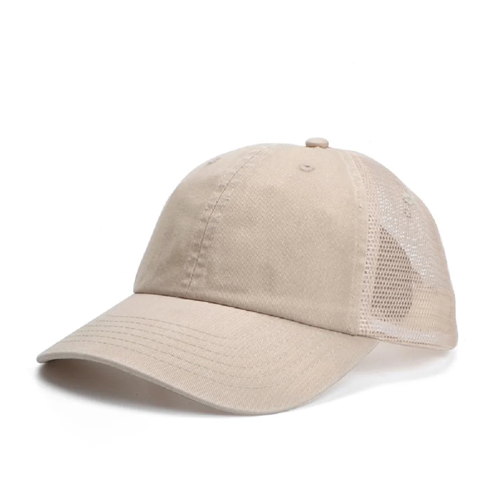 Connectyle Vintage Adjustable Mesh Trucker Cap