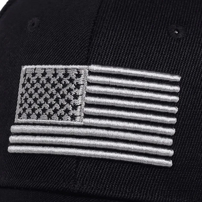 American Flag Snapback Baseball Hat
