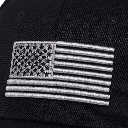 American Flag Snapback Baseball Hat