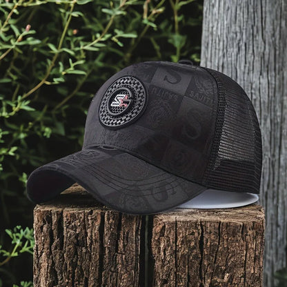 Breathable Mesh Snapback Outdoor Baseball Cap