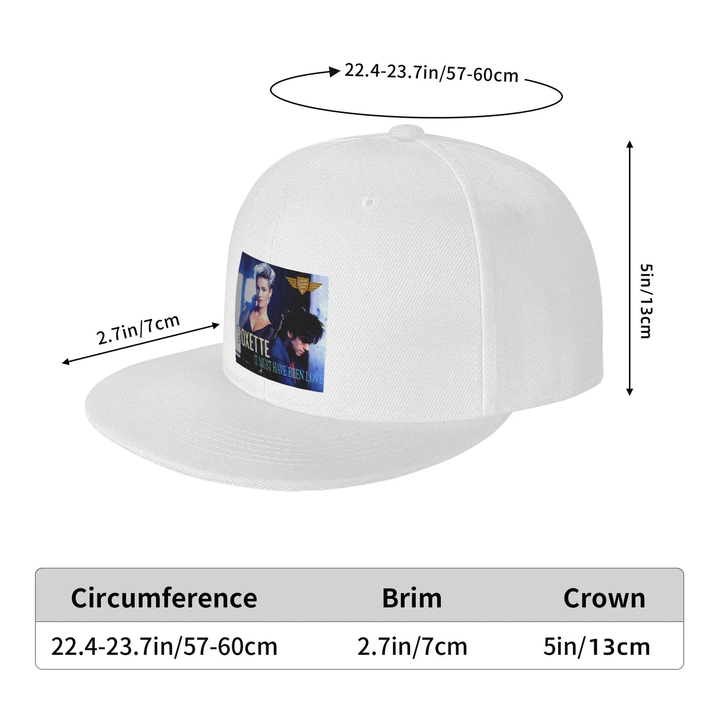 Roxette Band World Tour Graphic Streetwear Snapback Cap