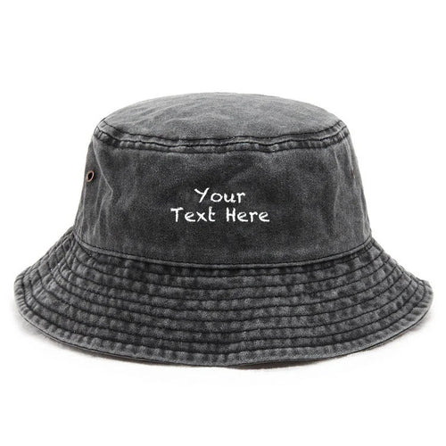 Cotton Washed Vintage Fishing Bucket Hat