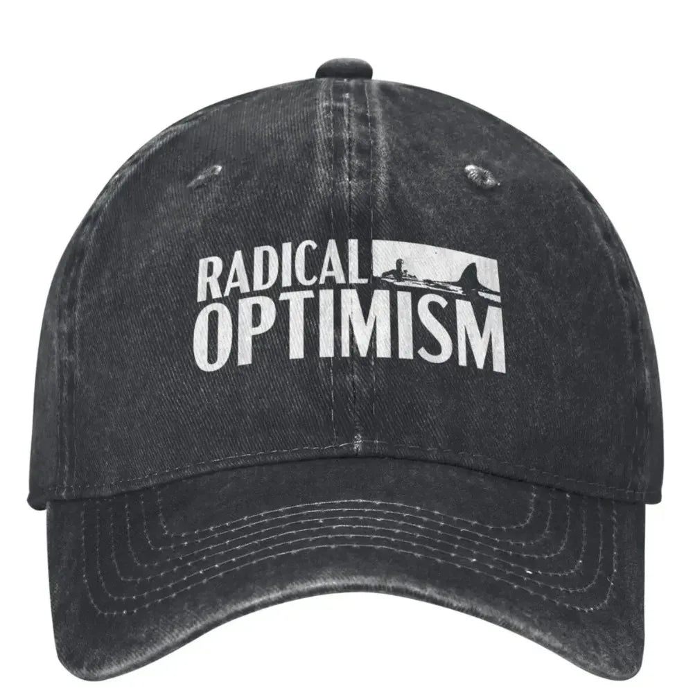 Vintage Radical Optimism Baseball Cap Unisex