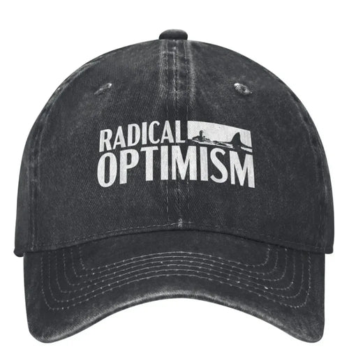 Vintage Radical Optimism Baseball Cap Unisex