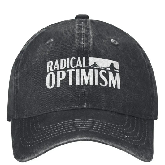 Vintage Radical Optimism Baseball Cap Unisex