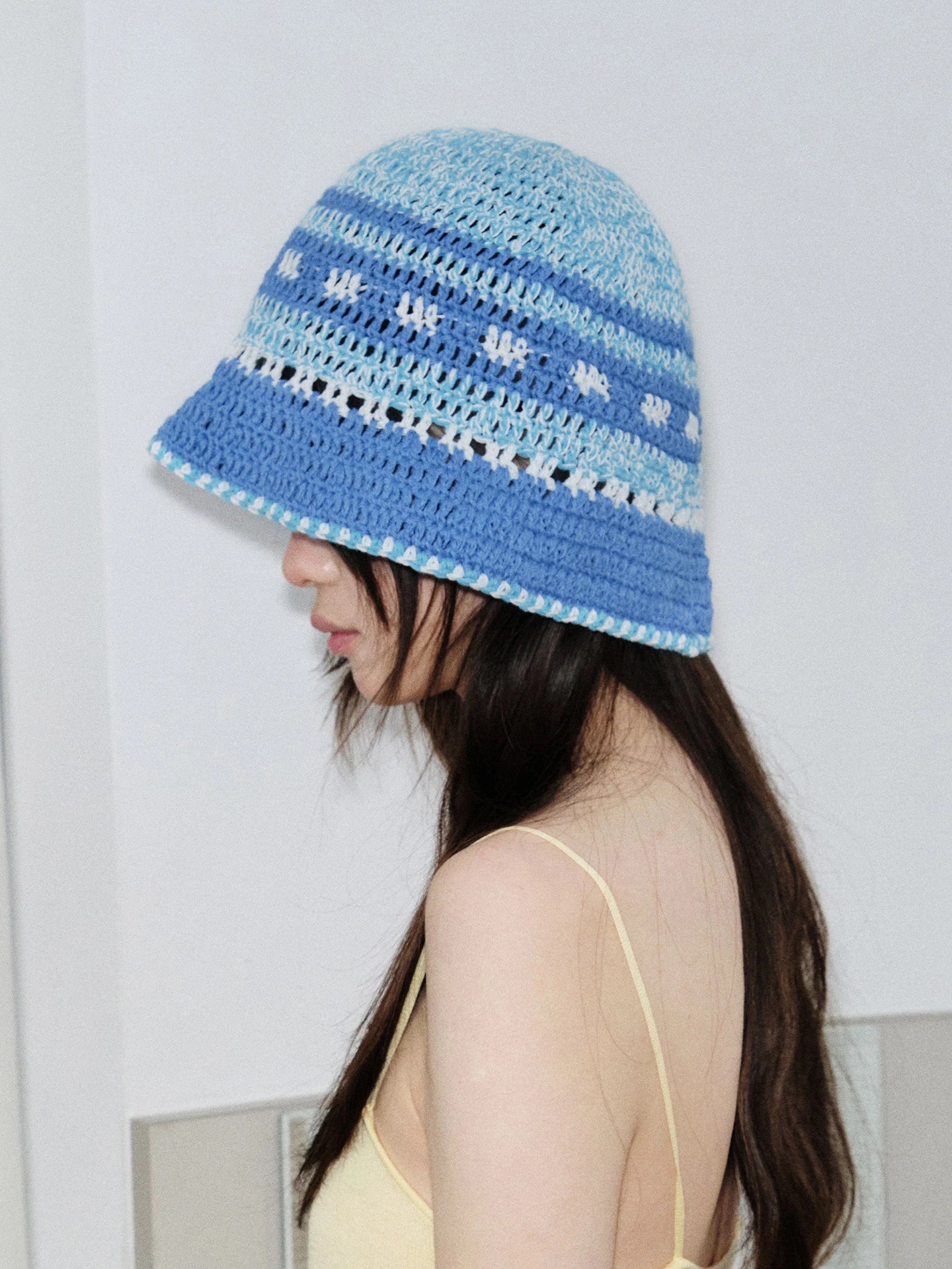 Handmade Crochet Knitted Cotton Outdoor Bucket Hat