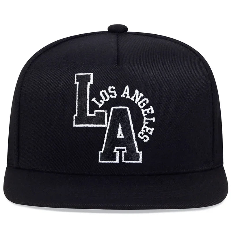 Los Angeles Letter Embroidery Outdoor Snapback Cap