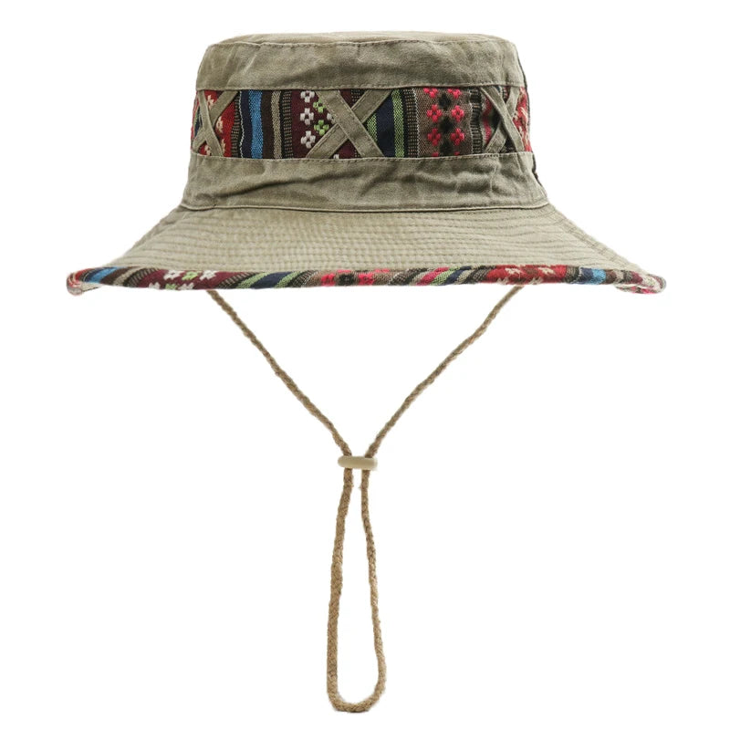 Waterproof Wide Brim Bucket Hat