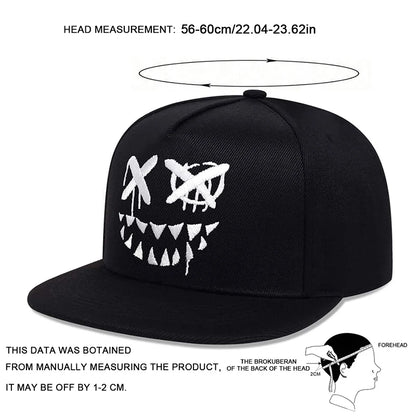 Personalized Embroidered Adjustable Cotton Snapback Cap