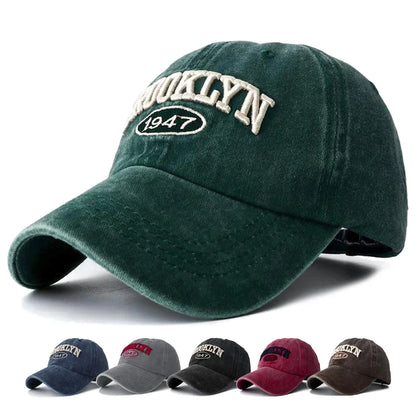 Brooklyn Embroidery Snapback Baseball Cap