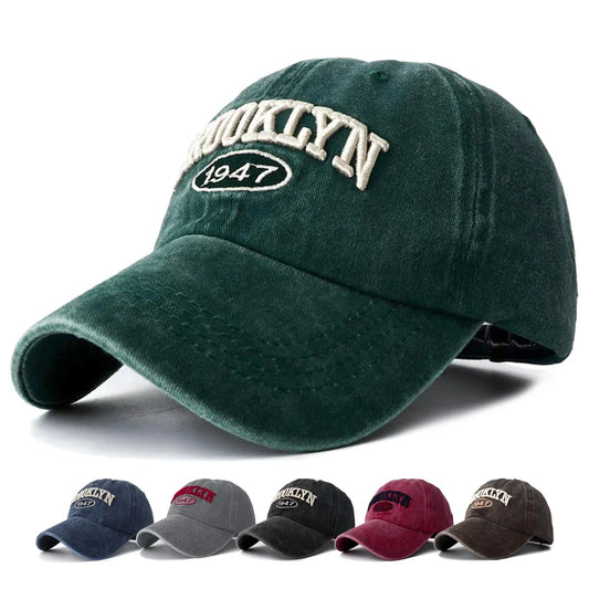 Brooklyn Embroidery Snapback Baseball Cap