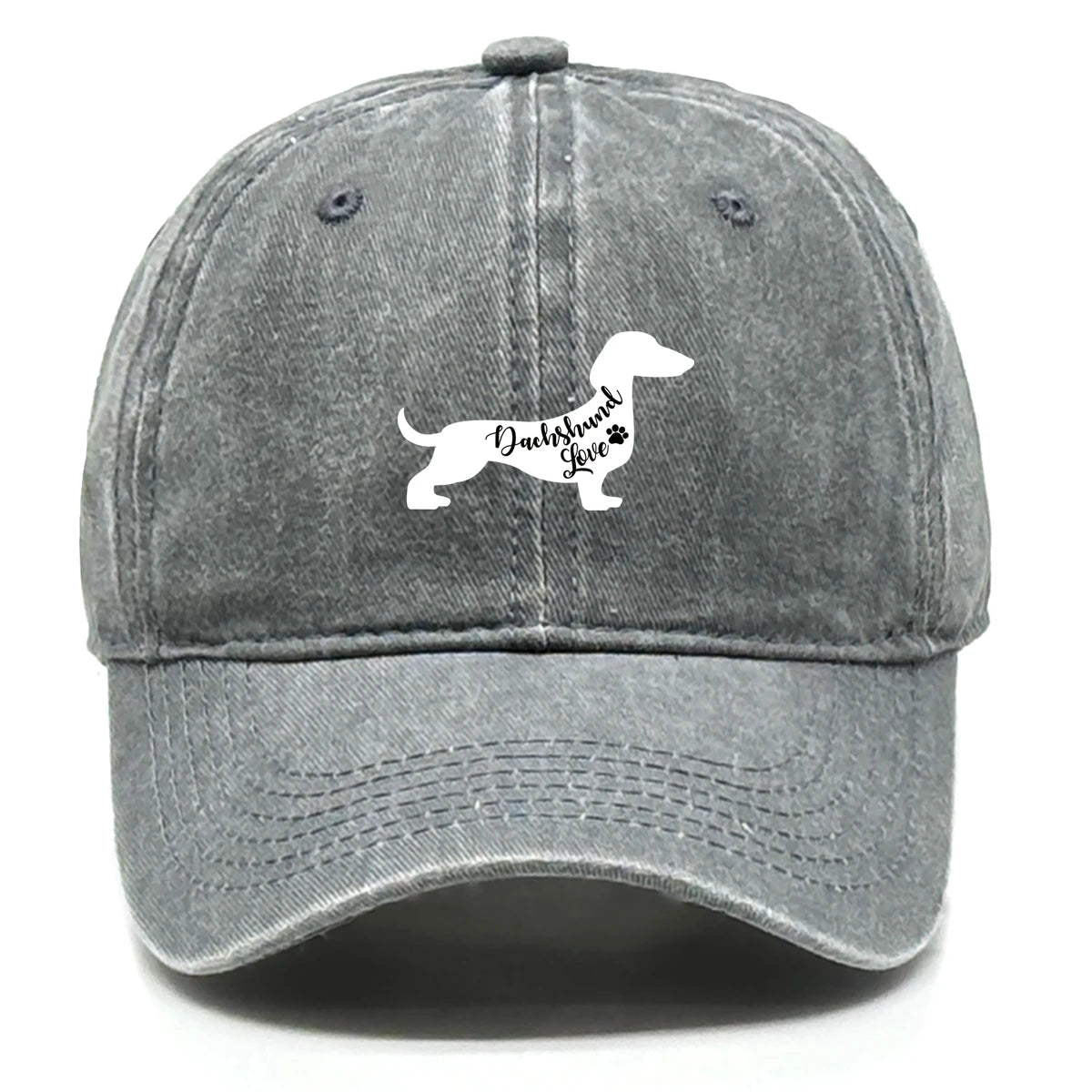 Dachshund Dog Adjustable Cotton Outdoor Baseball Cap
