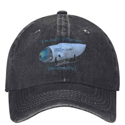 Built Different Adventure Casual Snapback Baseball Cap