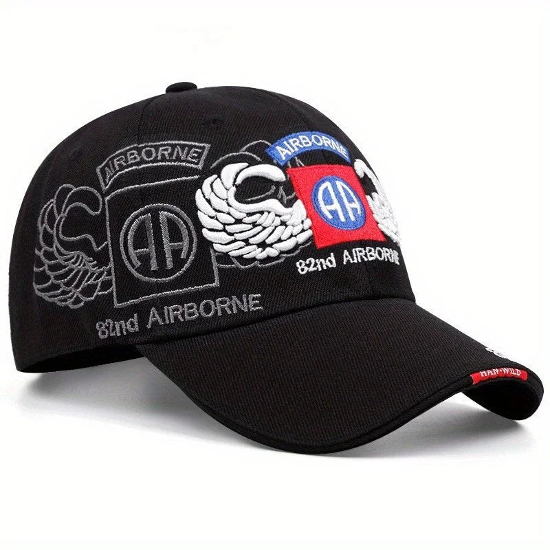 82nd Airborne Wing Embroidered Simple Cotton Baseball Cap