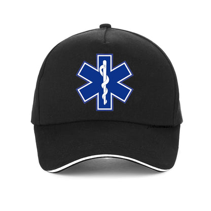 Star Of Life EMT Paramedic Baseball Cap