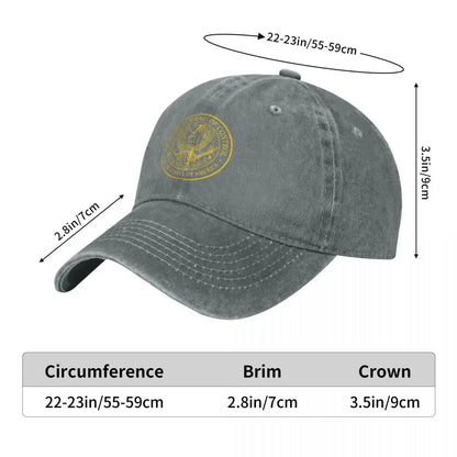 Federal Bureau Of Control Game Logo Baseball Cap