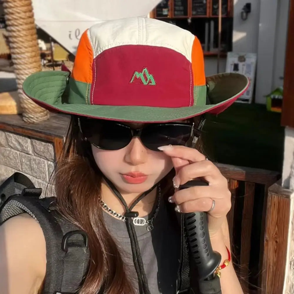 Quick-Dry Adjustable Polyester Bucket Hat