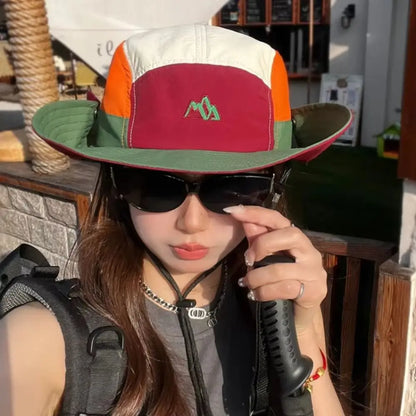 Quick-Dry Adjustable Polyester Bucket Hat
