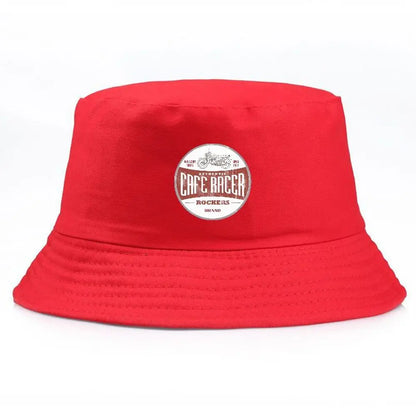 Black ‘Cafe Racer’ Summer Bucket Hat