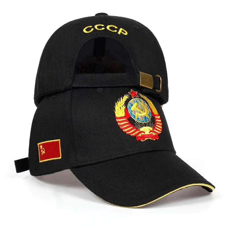 CCCP Emblem Embroidered Baseball Cap