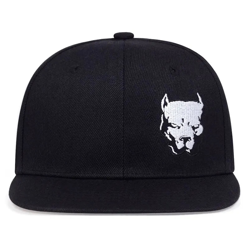 Unisex Dog Head Embroidery Embroidery Hip-hop Hats