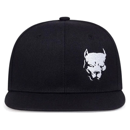 Unisex Dog Head Embroidery Embroidery Hip-hop Hats